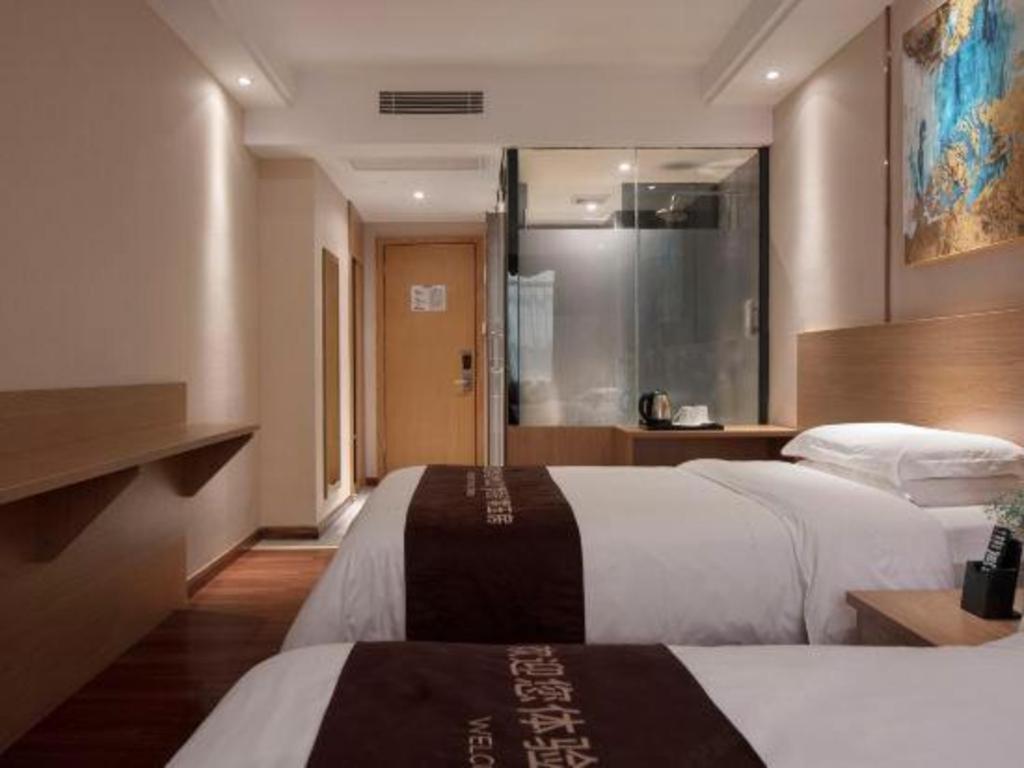T Social Hotel Guangzhou Railway Station Branch Екстер'єр фото